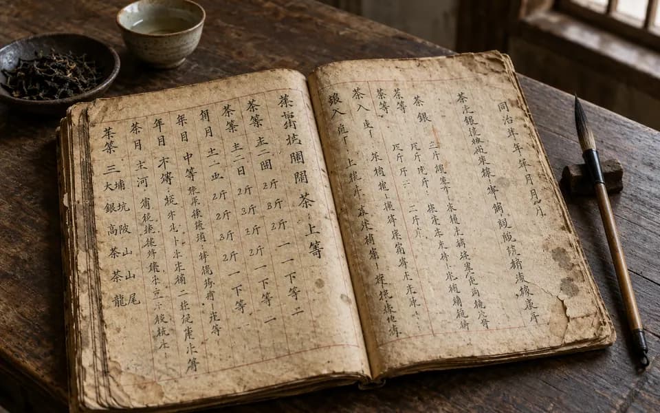 客家茶事手稿